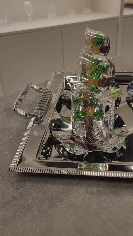 طقم شاي و قهوة 18 قطعة