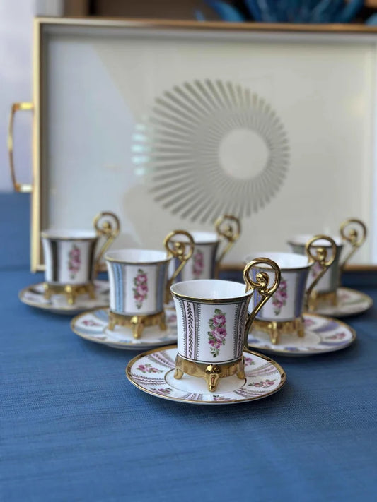 طقم فناجين قهوة 12 قطعة - SOUQ ALAWANI 