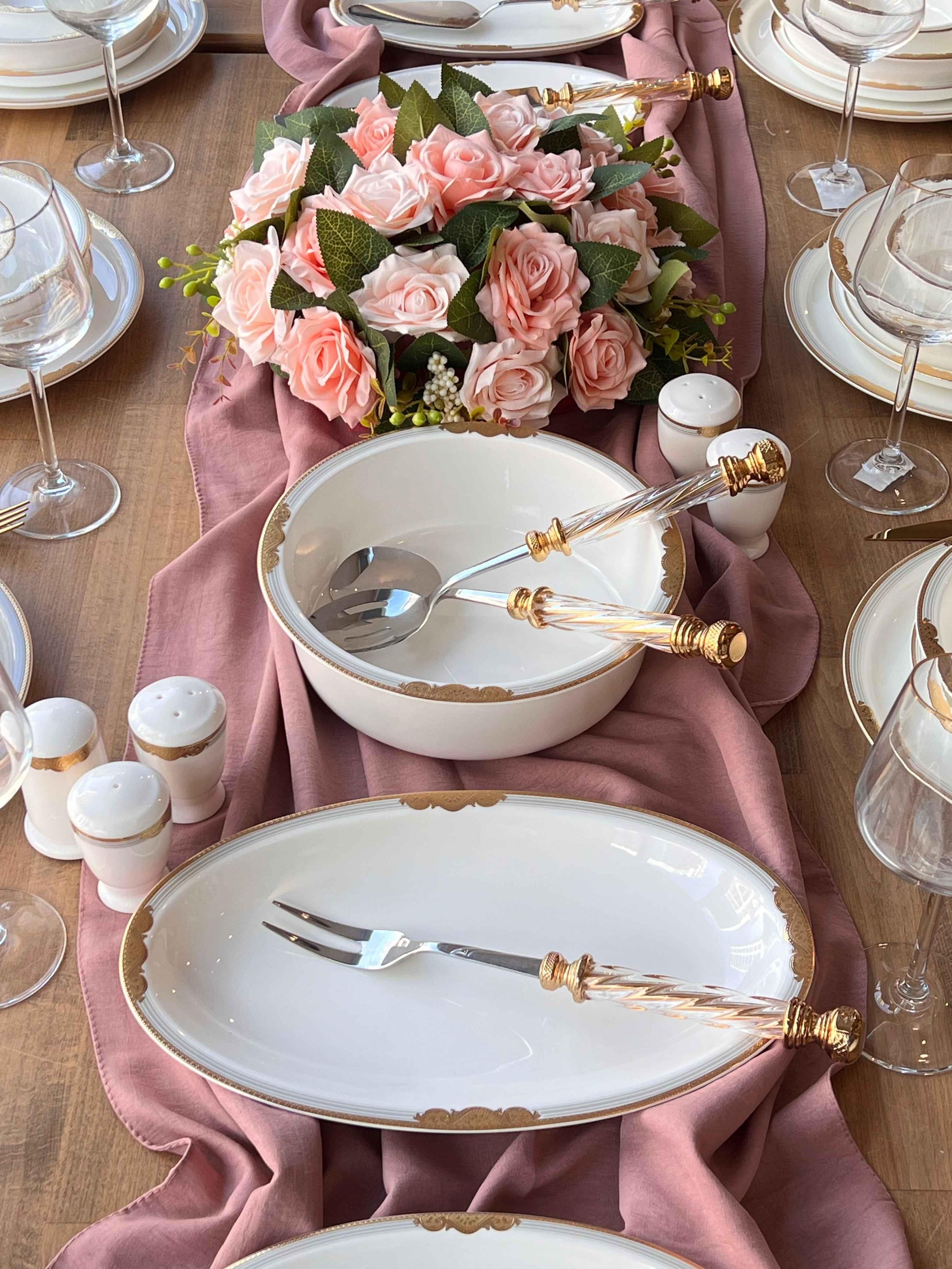 طقم سفرة 12 شخص -162- قطعة - SOUQ ALAWANI 