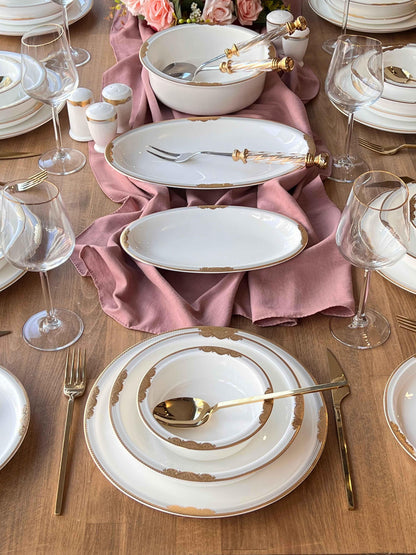 طقم سفرة 12 شخص -162- قطعة - SOUQ ALAWANI 