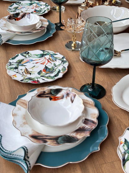 طقم سفرة 6 أشخاص -47- قطعة - SOUQ ALAWANI 