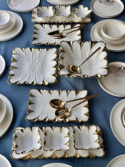 طقم سفرة 6 أشخاص - 41- قطعة - SOUQ ALAWANI 