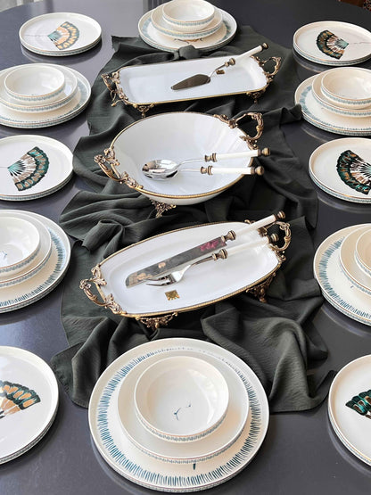 طقم سفرة 6 أشخاص - 32- قطعة - SOUQ ALAWANI 