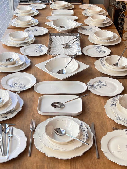 طقم سفرة 12 شخص -144- قطعة - SOUQ ALAWANI 