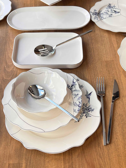 طقم سفرة 12 شخص -144- قطعة - SOUQ ALAWANI 