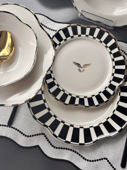 طقم سفرة 24 قطعة / 6 أشخاص - SOUQ ALAWANI 