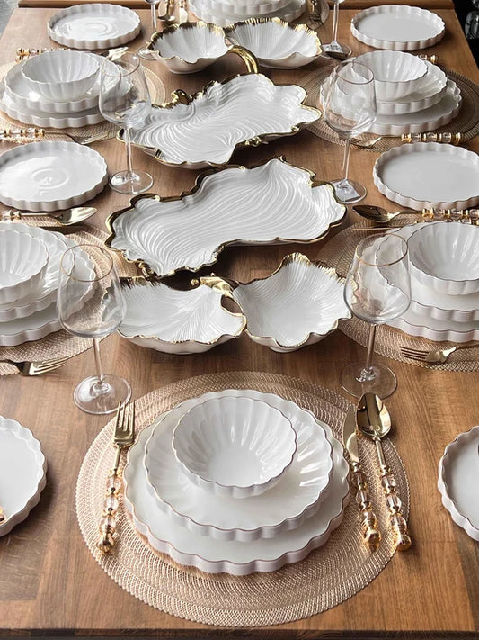 طقم سفرة 6 أشخاص -64- قطعة