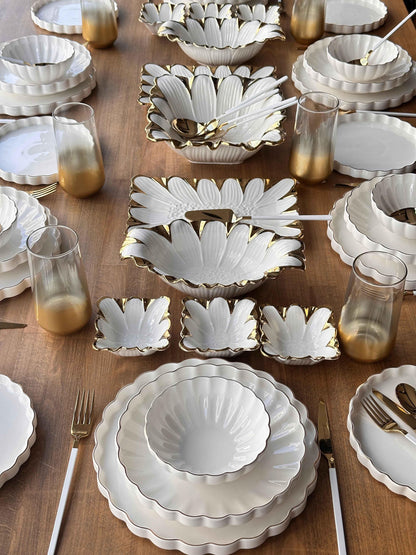 طقم سفرة 6 أشخاص -88- قطعة - SOUQ ALAWANI 