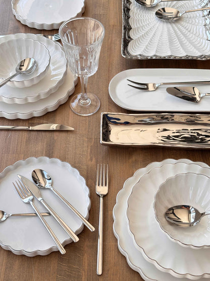 طقم سفرة 6 أشخاص -82- قطعة - SOUQ ALAWANI 