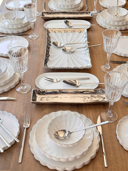 طقم سفرة 6 أشخاص -82- قطعة - SOUQ ALAWANI 