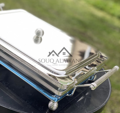 طبق تقديم نحاسي - SOUQ ALAWANI 