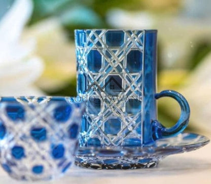 طقم شاي و قهوة 18 قطعة - SOUQ ALAWANI 