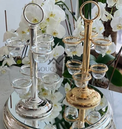 ستاند فناجين نحاسي - SOUQ ALAWANI 