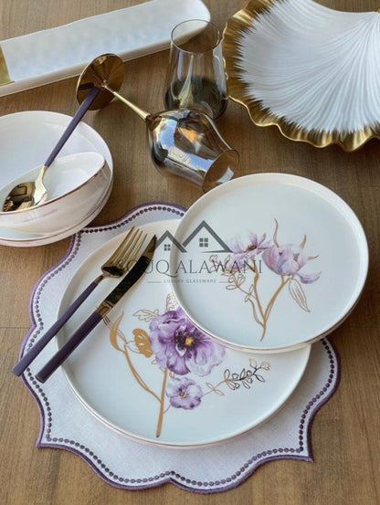 طقم سفرة 24 قطعة / 6 أشخاص - SOUQ ALAWANI 