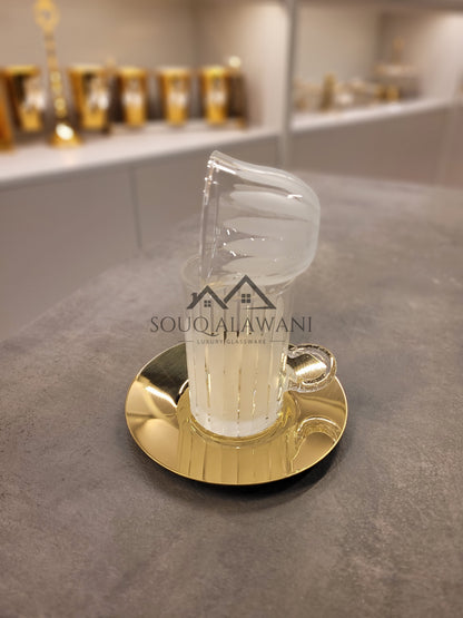 طقم شاي و قهوة 18 قطعة - SOUQ ALAWANI 