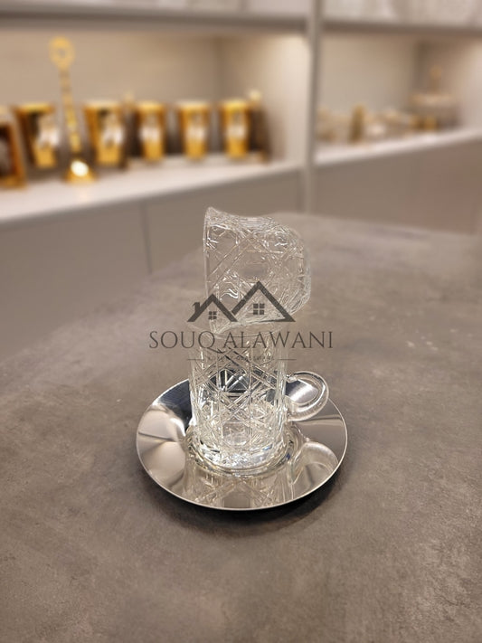 طقم شاي و قهوة 18 قطعة - SOUQ ALAWANI 