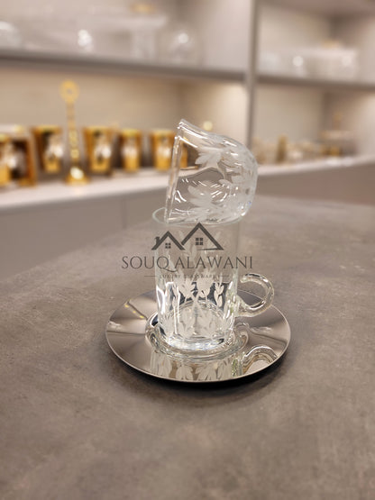 طقم شاي و قهوة 18 قطعة - SOUQ ALAWANI 