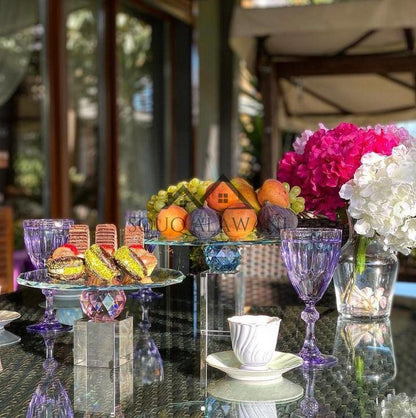 طقم ستاند كيك كريستال - SOUQ ALAWANI 