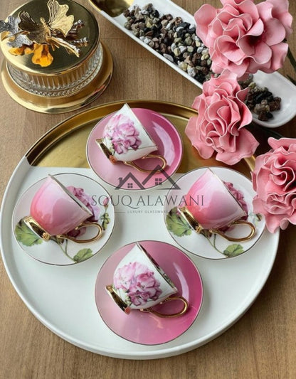 طقم فناجين قهوة 8 قطع - SOUQ ALAWANI 