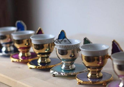 طقم ضيافة مميز 12 قطعة - SOUQ ALAWANI 