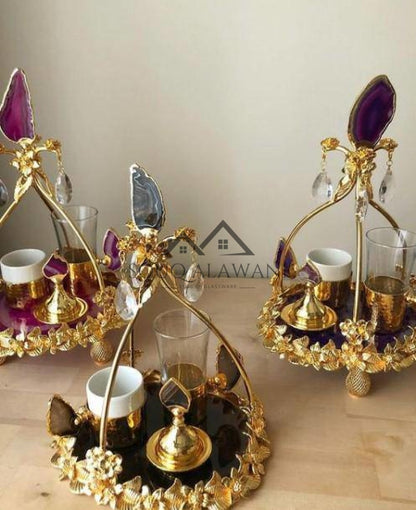 طقم ضيافة فاخر - SOUQ ALAWANI 