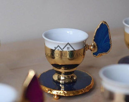 طقم ضيافة مميز 12 قطعة - SOUQ ALAWANI 