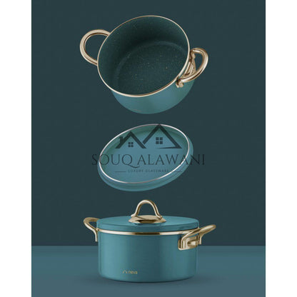 طقم قدور فاخرة 8 قطع - SOUQ ALAWANI 