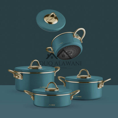 طقم قدور فاخرة 8 قطع - SOUQ ALAWANI 