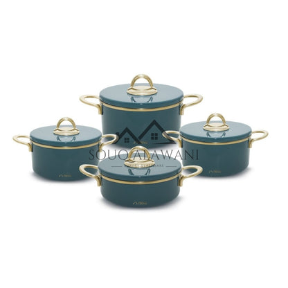 طقم قدور فاخرة 8 قطع - SOUQ ALAWANI 
