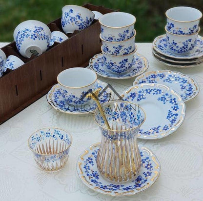 طقم ضيافة 18 قطعة - SOUQ ALAWANI 