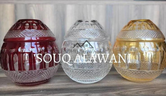 علب مناديل زجاجية - SOUQ ALAWANI 