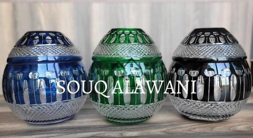 علب مناديل زجاجية - SOUQ ALAWANI 