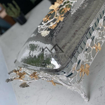 طبق تقديم نحاسي - SOUQ ALAWANI 