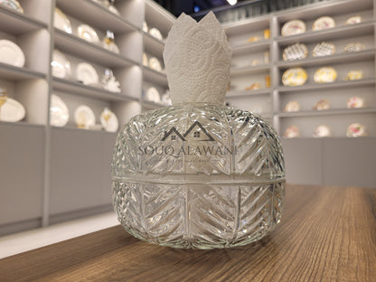 علب مناديل زجاجية فاخرة - SOUQ ALAWANI 