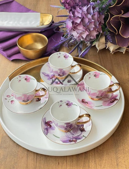 طقم فناجين قهوة 8 قطع - SOUQ ALAWANI 