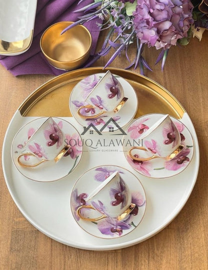 طقم فناجين قهوة 8 قطع - SOUQ ALAWANI 