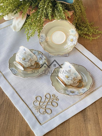 طقم فناجين قهوة 12 قطعة - SOUQ ALAWANI 