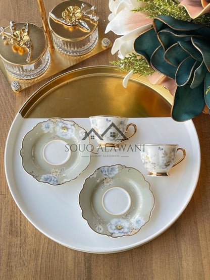 طقم فناجين قهوة 12 قطعة - SOUQ ALAWANI 