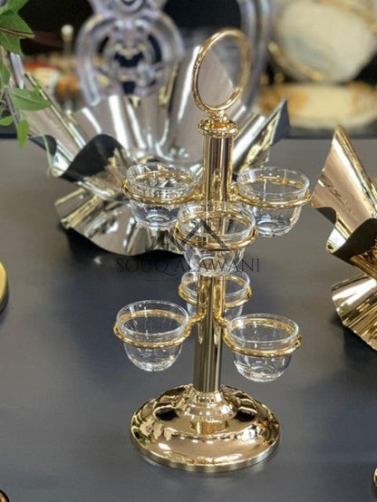 ستاند فناجين نحاسي - SOUQ ALAWANI 