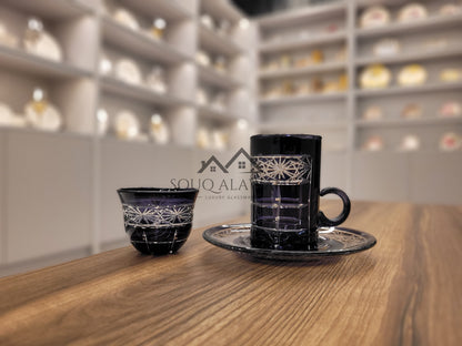 طقم ضيافة 18 قطعة - SOUQ ALAWANI 