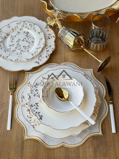 طقم سفرة 24 قطعة / 6 أشخاص - SOUQ ALAWANI 