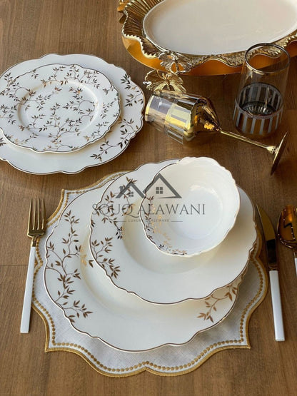 طقم سفرة 24 قطعة / 6 أشخاص - SOUQ ALAWANI 