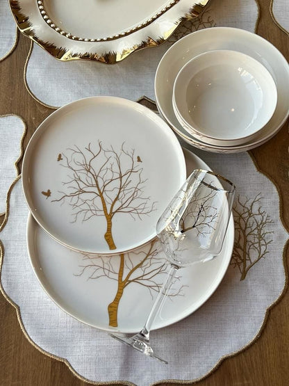 طقم سفرة 6 أشخاص -64- قطعة - SOUQ ALAWANI 