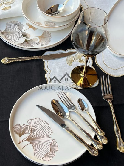 طقم سفرة 6 أشخاص - 94- قطعة - SOUQ ALAWANI 